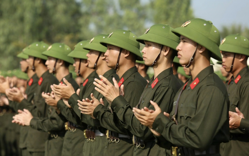 Hơn 1.300 tân binh CSCĐ bước vào thời gian huấn luyện -0