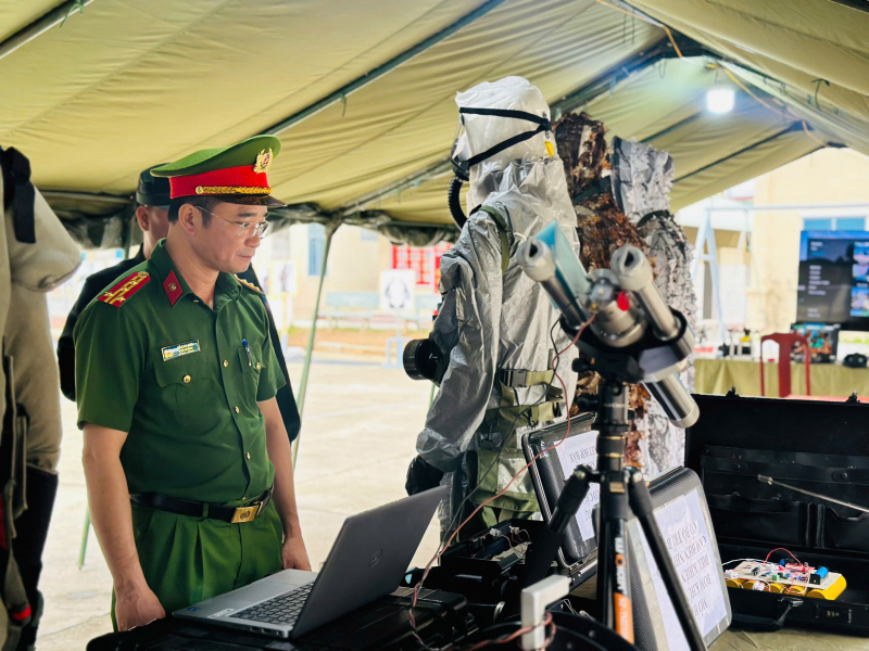 Đoàn Cảnh sát đặc nhiệm số 3 quyết tâm huấn luyện giỏi, sẵn sàng chiến đấu cao -4