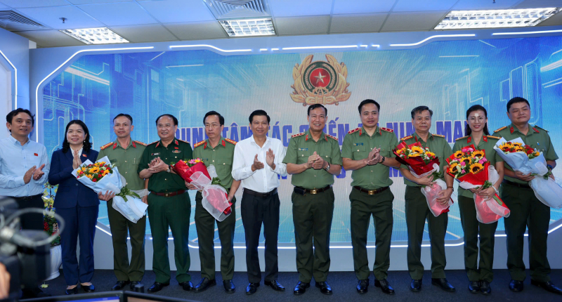 Công an TP Hồ Chí Minh ra mắt Trung tâm Tác chiến An ninh mạng  -1