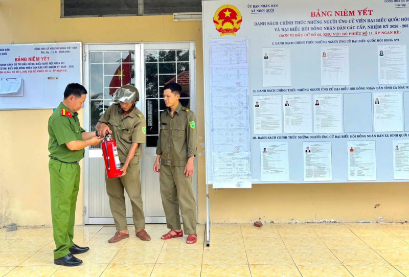 Sẵn sàng các phương án bảo vệ tuyệt đối an toàn ngày bầu cử -0