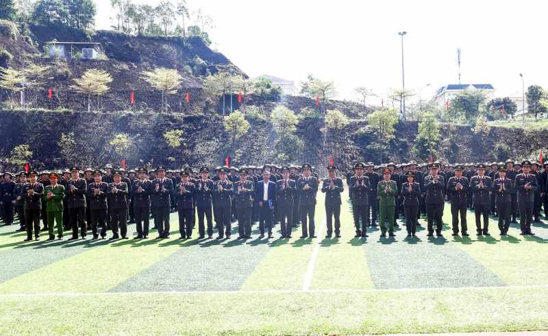 465 chiến sĩ nghĩa vụ Cảnh vệ bắt đầu hành trình rèn luyện -0