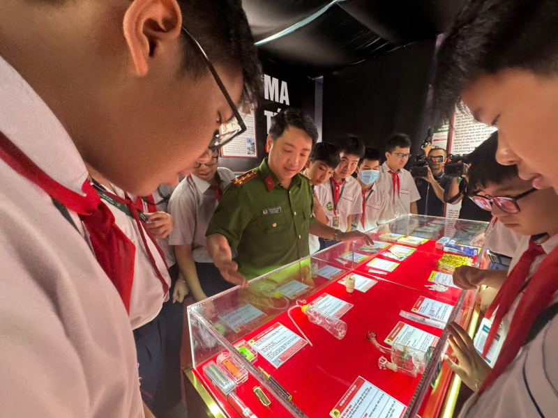 Mô hình “Điểm giáo dục phòng, chống ma túy” đầu tiên trong trường học tại TP Hồ Chí Minh -0