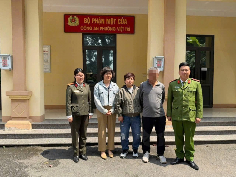 Công an tỉnh Phú Thọ hỗ trợ tìm người nước ngoài bị lạc -0
