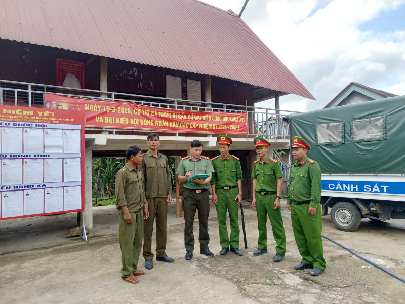 Miền núi phía Đông tỉnh Đắk Lắk bảo đảm an ninh cho ngày bầu cử -0