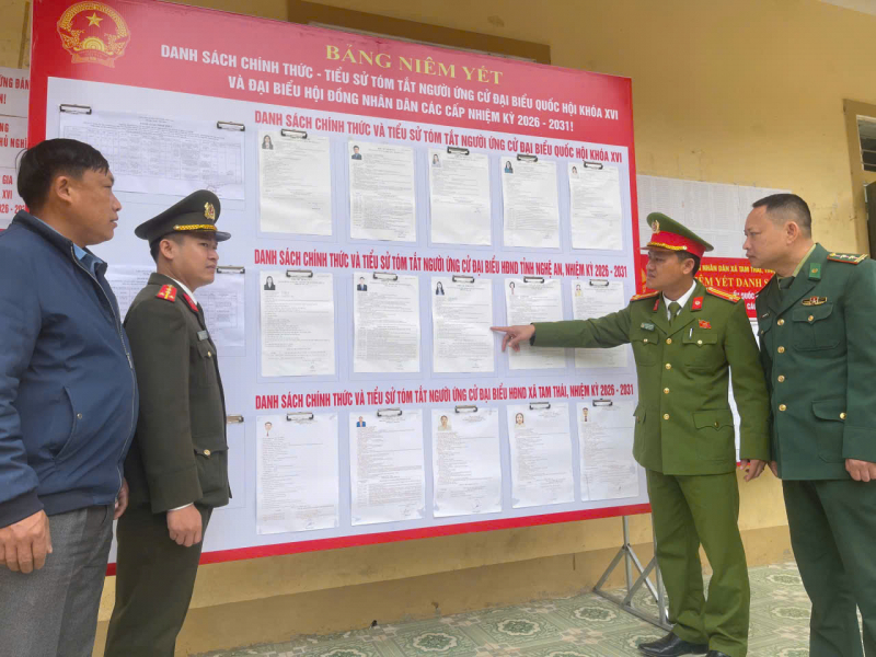 Các xã biên giới rẻo cao Nghệ An sẵn sàng cho ngày bầu cử sớm -0