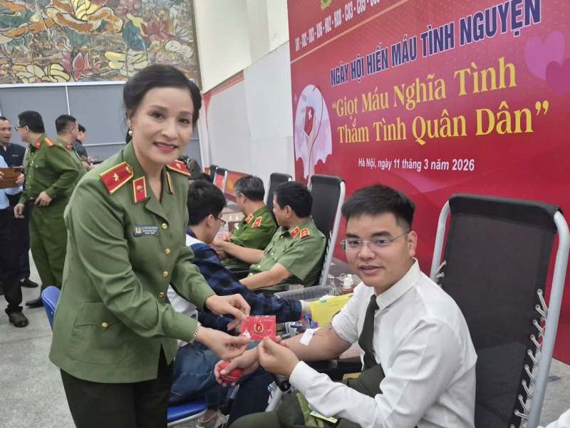 Lan tỏa chương trình hiến máu tình nguyện 