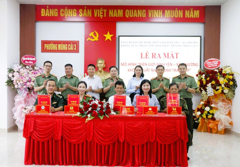 Hiệu quả từ mô hình “Biên giới bình yên- xã, phường không xuất nhập cảnh trái phép” -0