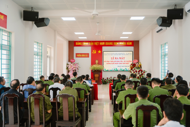 Hiệu quả từ mô hình “Biên giới bình yên- xã, phường không xuất nhập cảnh trái phép” -1