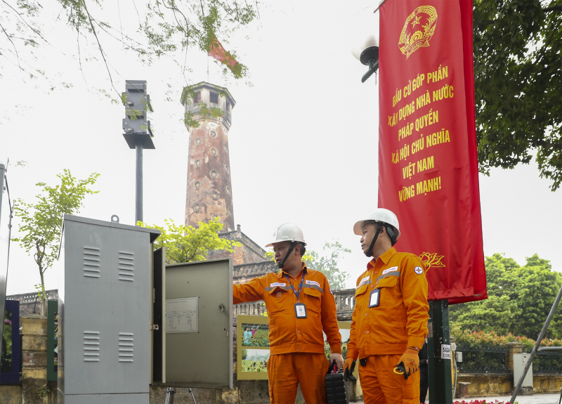 Ngành điện bảo đảm điện an toàn cho ngày bầu cử 15/3 -0