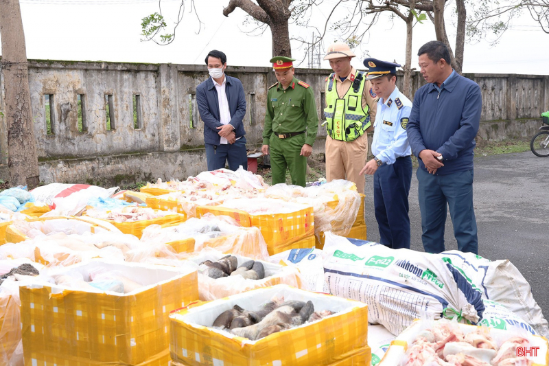 Tiêu hủy hơn 2,6 tấn nội tạng động vật không rõ nguồn gốc -0
