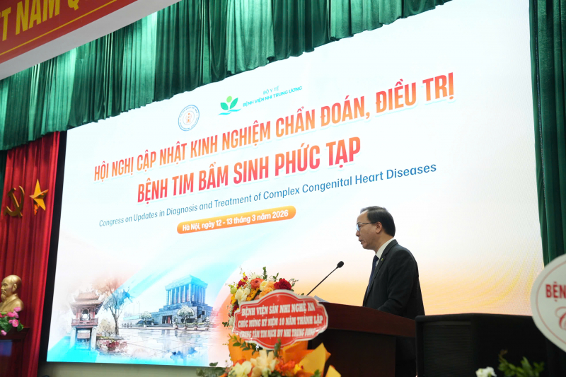 Tim bẩm sinh vẫn nằm trong những nguyên nhân hàng đầu gây tử vong ở trẻ em Việt Nam -0