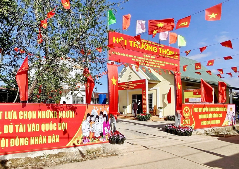 Tuyên truyền “nước rút” về bầu cử trong đồng bào dân tộc thiểu số -0