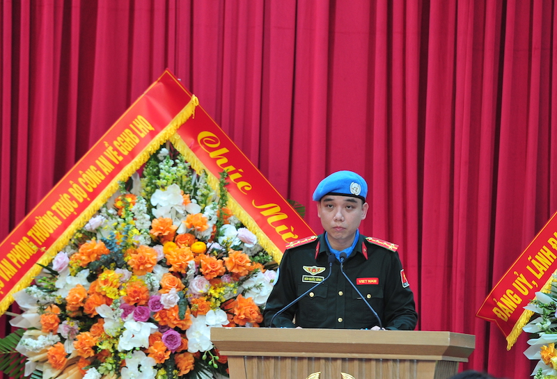 Tạo dấu ấn người chiến sĩ CAND bản lĩnh, trách nhiệm, kỷ luật trong môi trường làm việc đa quốc gia -0