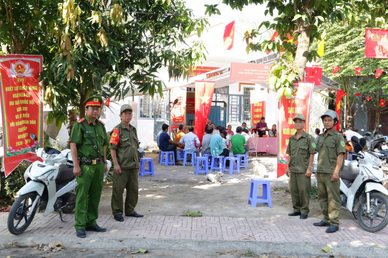 Đồng Tháp: Công an cơ sở sẵn sàng cho “ngày hội non sông” -0