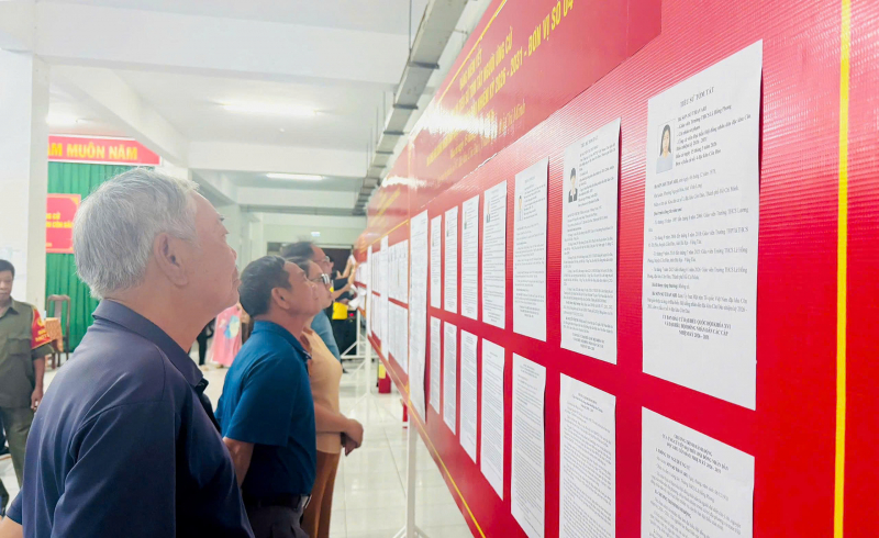 Đặc khu Côn Đảo sẵn sàng cho ngày bầu cử -1