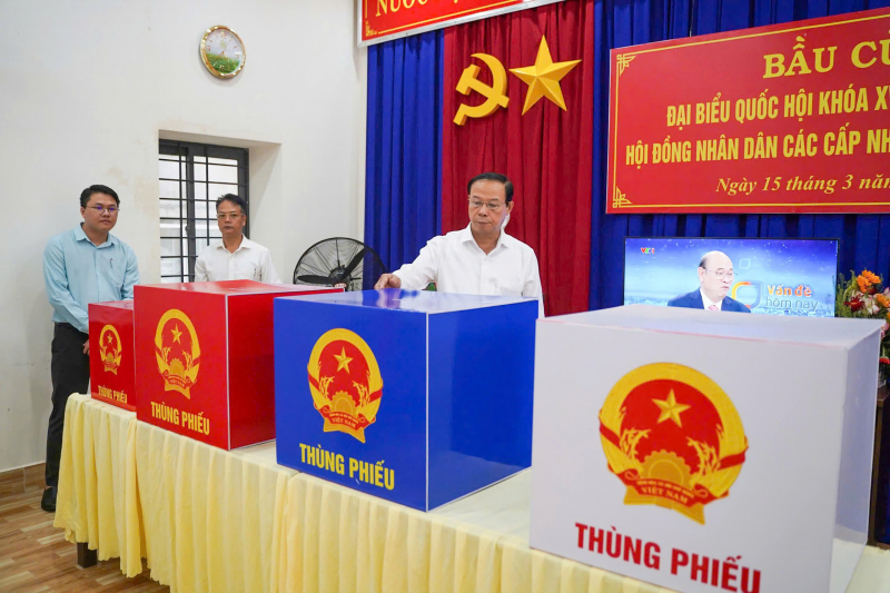 Đặc khu Côn Đảo sẵn sàng cho ngày bầu cử -0