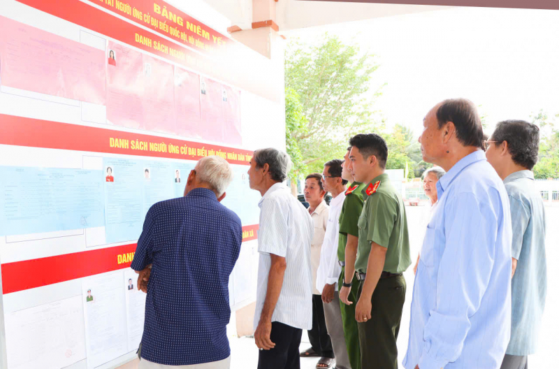 Vĩnh Long: Lực lượng Công an xã sẵn sàng cho “Ngày hội non sông” -0