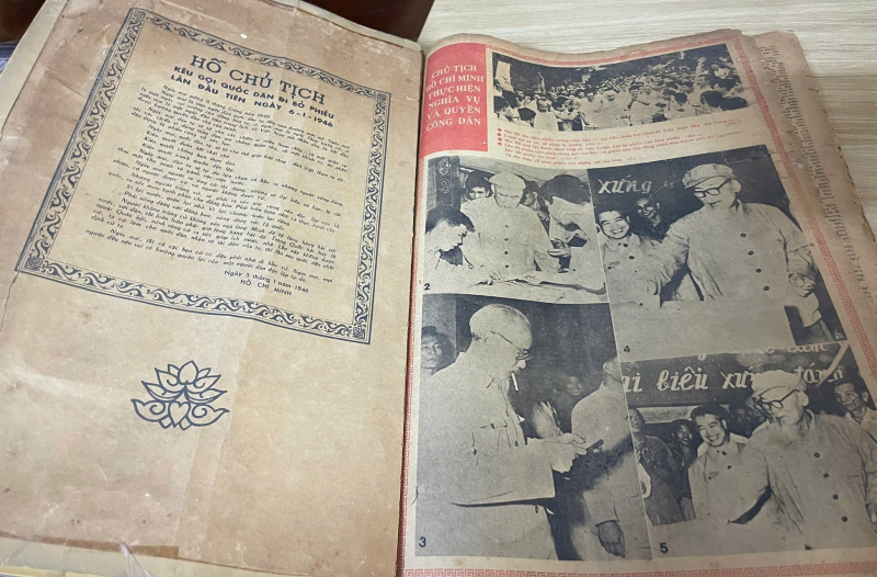 Người cựu chiến binh với đam mê, tâm huyết sưu tầm những kỷ vật của các kỳ bầu cử Quốc hội -0