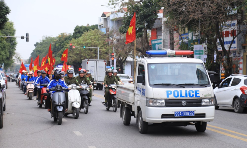 Công an Bắc Ninh siết chặt an ninh, trật tự sẵn sàng cho ngày bầu cử -0
