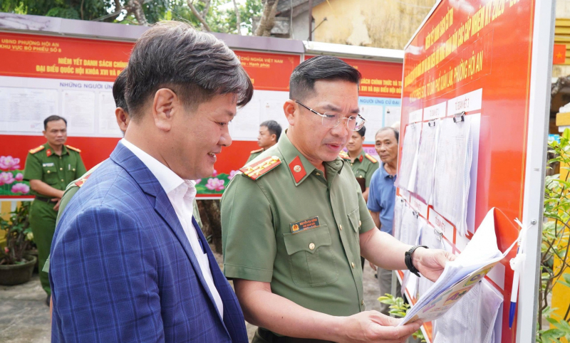 Giữ nhịp bình yên cho ngày hội bầu cử ở đô thị di sản -0