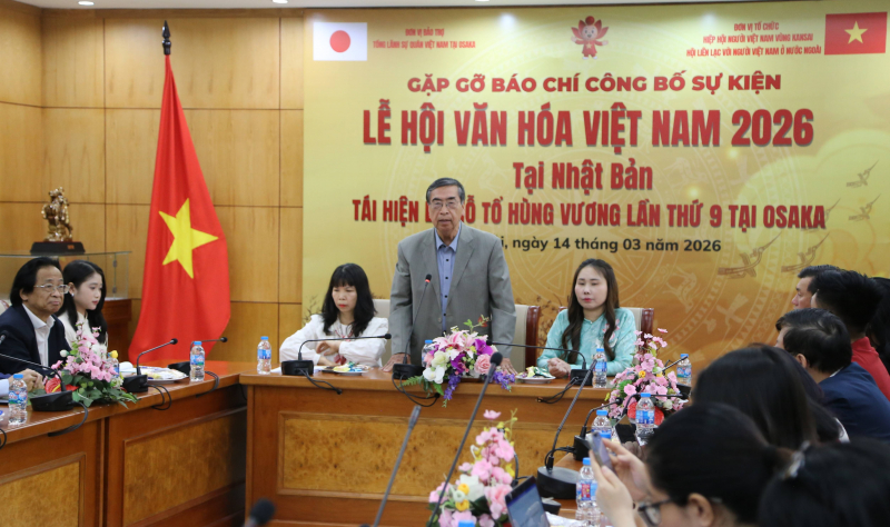Họp báo công bố “Lễ hội Văn hóa Việt Nam tại Nhật Bản – Tái hiện Lễ Giỗ Tổ Hùng Vương lần thứ 9” -0