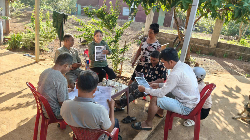 Rộn ràng “Ngày hội non sông” nơi biên giới của tỉnh Đồng Nai -0