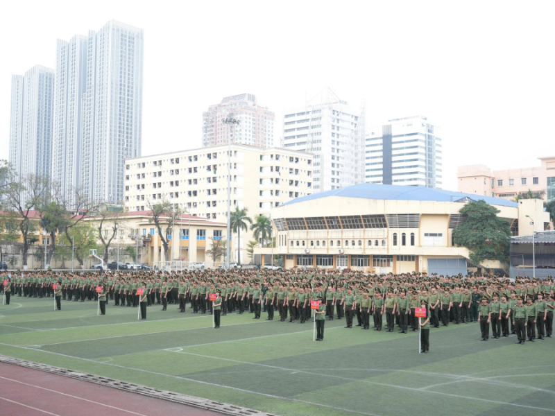 Học viện ANND khai mạc chương trình huấn luyện Trung đoàn dự bị chiến đấu -0