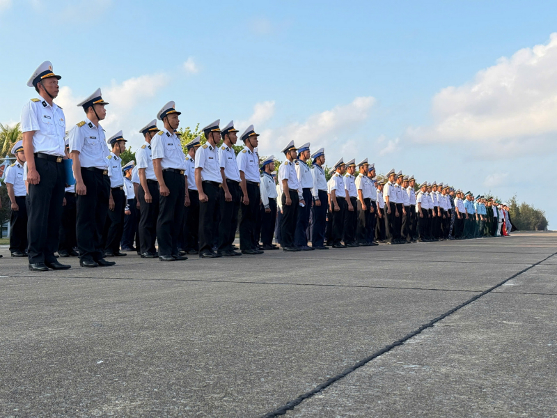 Đảo Trường Sa ở đặc khu Trường Sa sẵn sàng cùng cả nước trong “Ngày hội non sông” -0