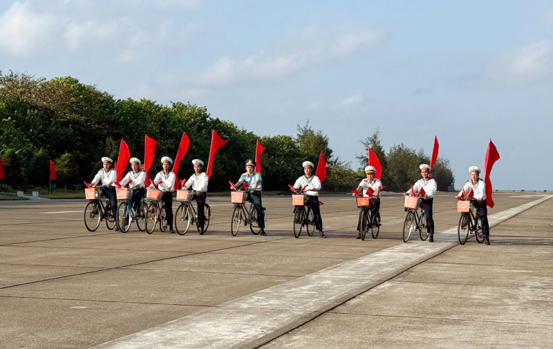 Đảo Trường Sa ở đặc khu Trường Sa sẵn sàng cùng cả nước trong “Ngày hội non sông” -0