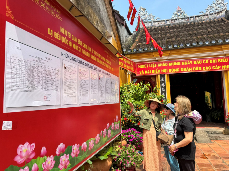 Giữ nhịp bình yên cho ngày hội bầu cử ở đô thị di sản -2