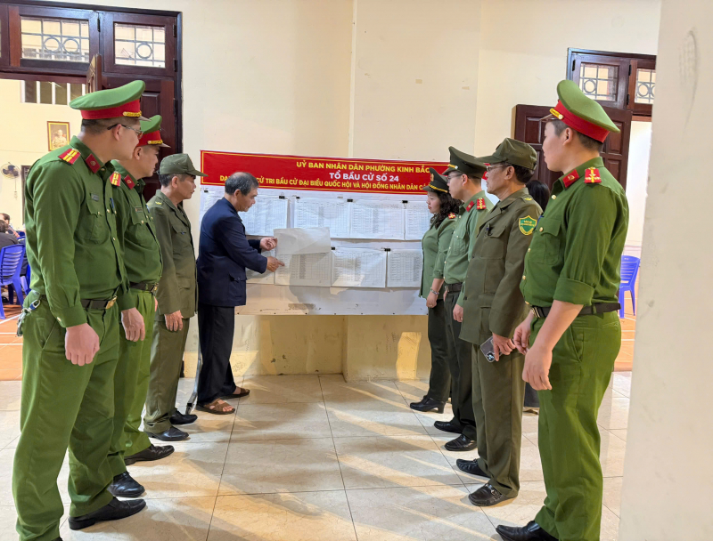 Công an Bắc Ninh siết chặt an ninh, trật tự sẵn sàng cho ngày bầu cử -0