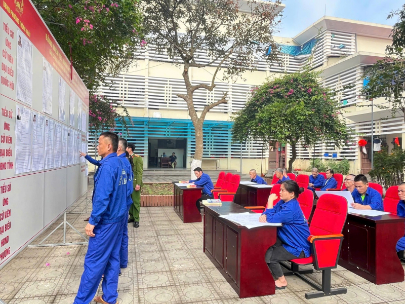 Sẵn sàng cho cuộc bầu cử ở Cơ sở cai nghiện ma túy  Phú Thọ -0