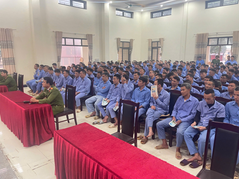 Sẵn sàng cho cuộc bầu cử ở Cơ sở cai nghiện ma túy  Phú Thọ -1