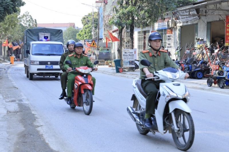 Công an Lạng Sơn siết chặt ANTT, sẵn sàng cho