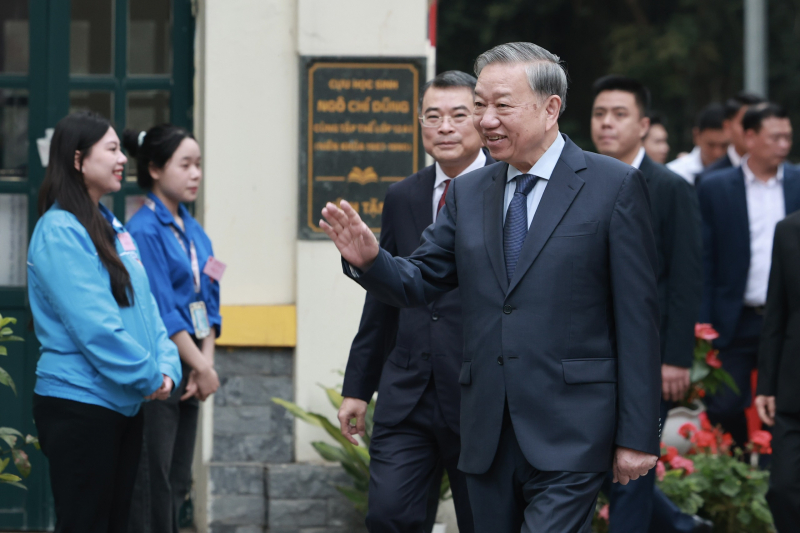 Tổng Bí thư Tô Lâm thực hiện quyền bầu cử, góp phần lan tỏa tinh thần Ngày hội toàn dân -3