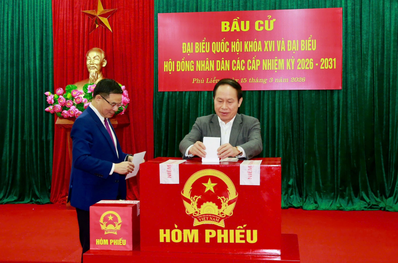 Hơn 3,2 triệu cử tri Hải Phòng hòa vào ngày hội non sông -0