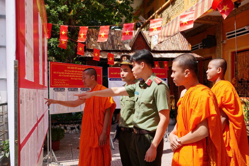 Cử tri là cộng đồng tôn giáo TP Hồ Chí Minh háo hức tham gia bầu cử -0