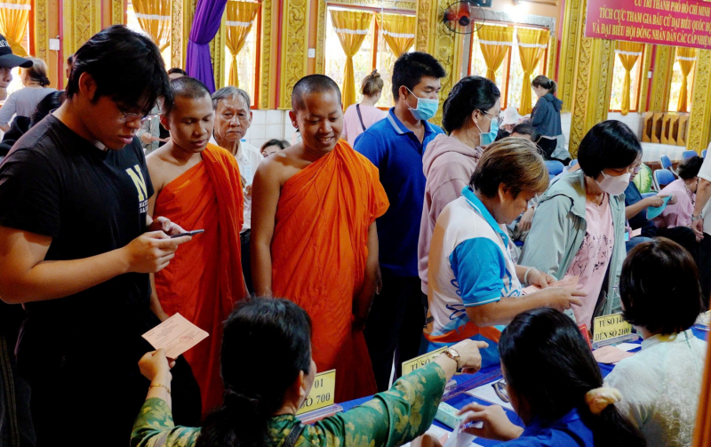 Cử tri là cộng đồng tôn giáo TP Hồ Chí Minh háo hức tham gia bầu cử -0