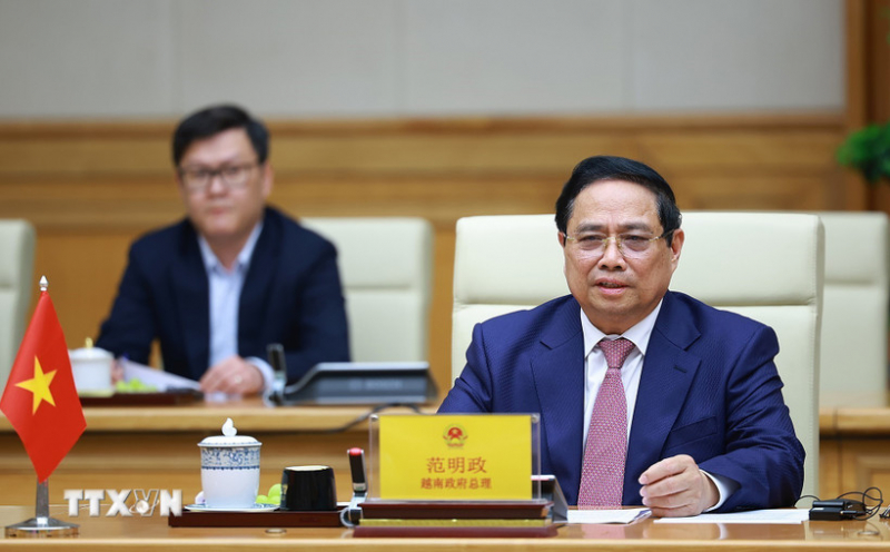 Thủ tướng tiếp các Bộ trưởng Trung Quốc nhân dịp Đối thoại chiến lược 3+3 -0