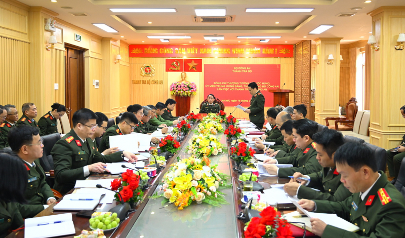 Hoàn thiện thể chế về công tác thanh tra trong lực lượng CAND -0