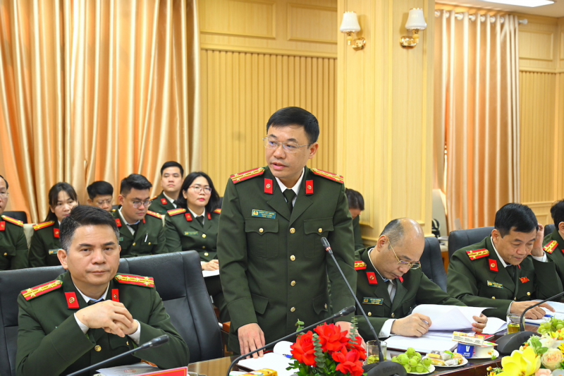 Hoàn thiện thể chế về công tác thanh tra trong lực lượng CAND -0