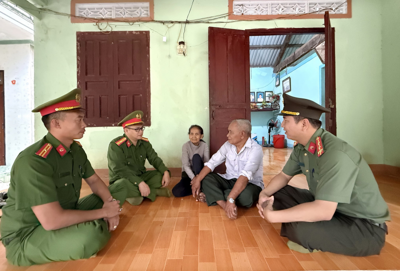 Công an xã ở một vùng đồng bào dân tộc Raglai nâng cao hiệu quả gần dân -0