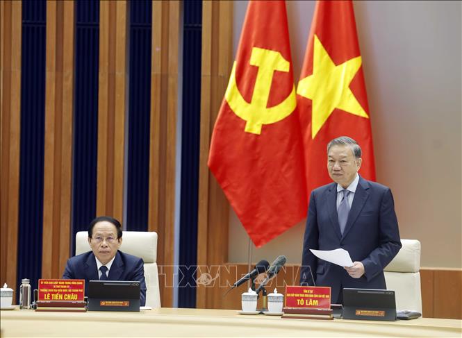 Tổng Bí thư Tô Lâm: Xây dựng thành phố Hải Phòng trở thành trung tâm công nghiệp và cảng biển hiện đại -0