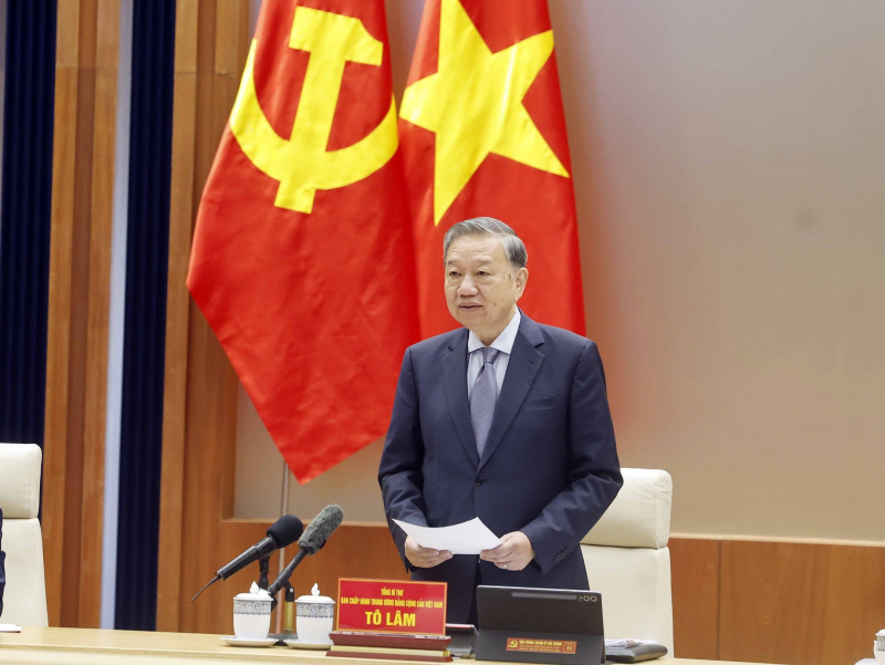 Tổng Bí thư Tô Lâm: Xây dựng thành phố Hải Phòng trở thành trung tâm công nghiệp và cảng biển hiện đại -1