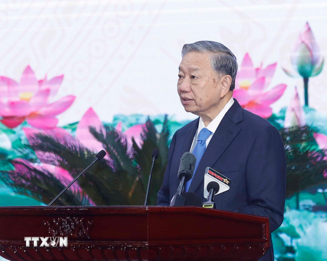 Tổng Bí thư Tô Lâm: Học viện Kỹ thuật quân sự phát huy mạnh mẽ tinh thần “Đoàn kết, bản lĩnh; đổi mới, sáng tạo; trí tuệ, phát triển” -0