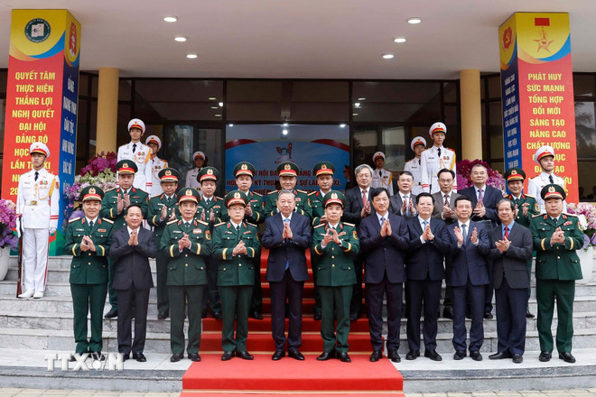 Tổng Bí thư Tô Lâm: Học viện Kỹ thuật quân sự phát huy mạnh mẽ tinh thần “Đoàn kết, bản lĩnh; đổi mới, sáng tạo; trí tuệ, phát triển” -0