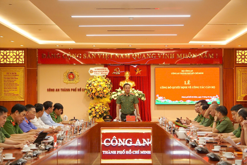 Công an TP Hồ Chí Minh có Thủ trưởng Cơ quan ANĐT và Cơ quan CSĐT mới -0