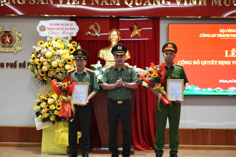 Công an TP Hồ Chí Minh có Thủ trưởng Cơ quan ANĐT và Cơ quan CSĐT mới -2