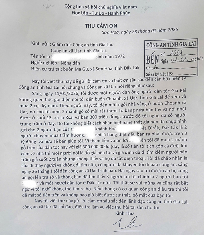 Cảnh giác chiêu trò dàn cảnh lừa mua “kỳ nam” giả -0