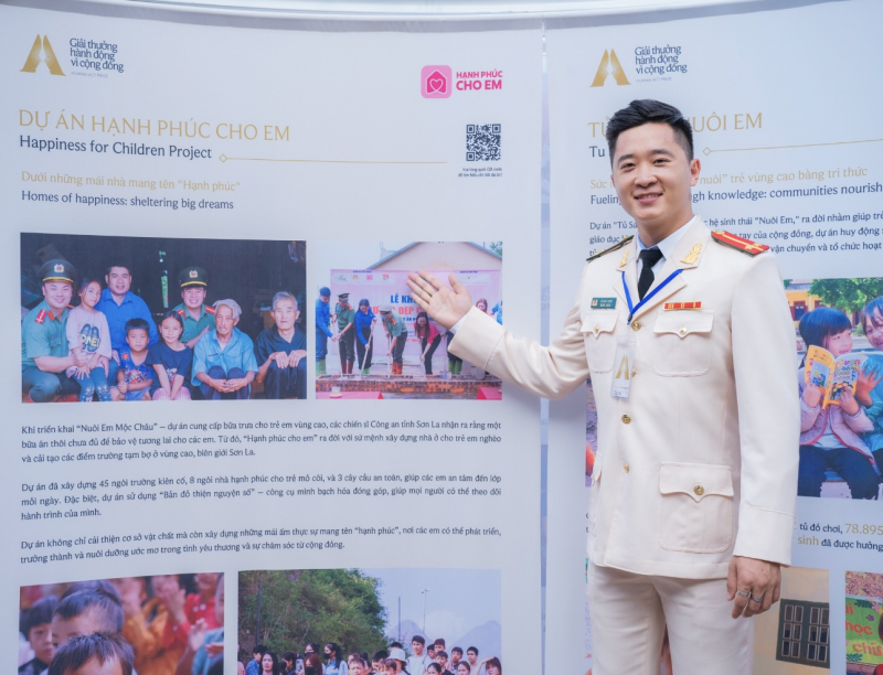 Thượng úy Công an và hành trình “kiến tạo” hạnh phúc -3